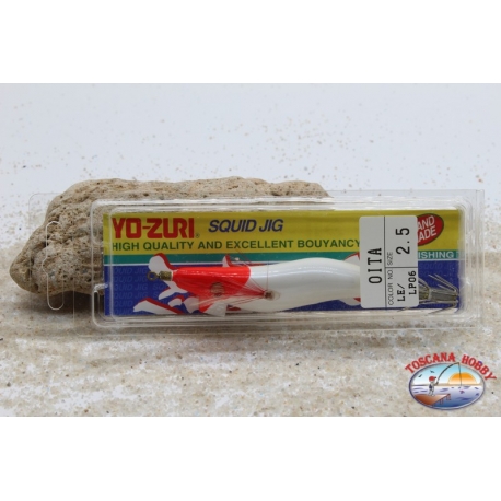 Totanare Yo-Zuri Squid Jig-Oita 2.5 in pvc - color LE / LP06