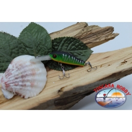 Víbora artificial micro Sábalo 3,5 cm-2,5 gr Col hundida naranja / verde FC.V323