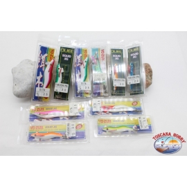 Totanare Yo-Zuri Squid Jig-Lot 10 PCs assorted LT.34