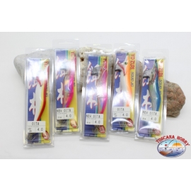 Totanare Yo-Zuri Squid Jig-Lot 5 PCs assorted-preview