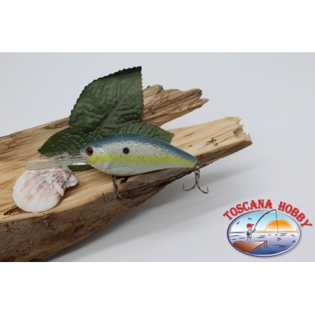 Artificial Crank Lures spinning, 8cm-22gr. floating. FC.V189