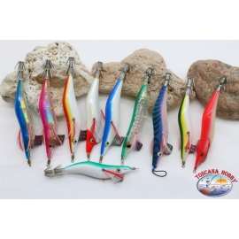 Totanare Yo-Zuri Squid Jig - 10 pz assortite - Anteprima