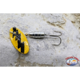 Cuillère de pêche rotative Panther Martin craft treble hook 6gr R. 562