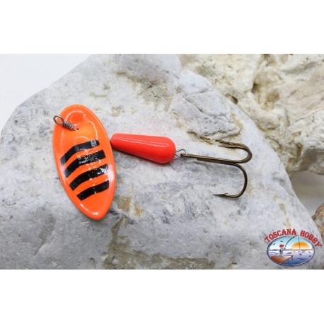 Cuchara de pesca giratoria Pantera Martin craft gancho triple 15gr