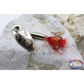 Cuchara de pesca giratoria Pantera Martin craft gancho triple emplumado 15gr R. 592