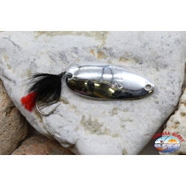 Cucchiaino Pesca Ondulante Panther Martin artigianale amo piumato 12gr R.685