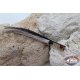 Trolling bait head with 8.5 cm feather-preview