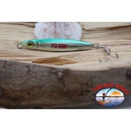 Esca metallica JIG 19gr 6cm silver green con ancoretta BR.302