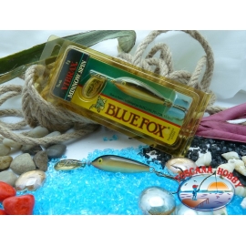 Cucchiaino rotante Blue Fox vibrax Rapala Finlandia 5g 3/16 oz Col gold BR.382