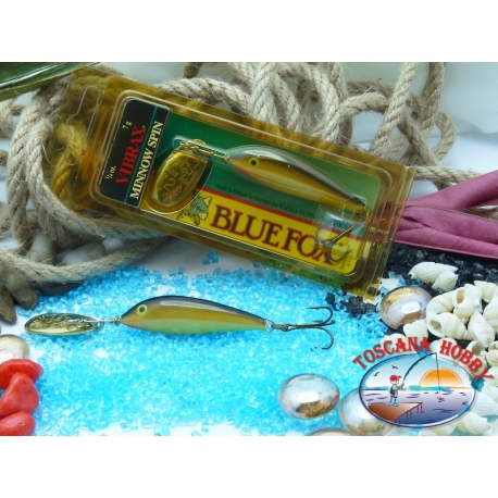 Blue Fox vibrax Rapala Finlandia 7 g - 1/4 oz. Colore: gold