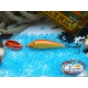 Bleu FO VIB Vibra rap Rapala Finlande 7 g - 1/4 oz. Couleur: or rouge fluorescent2