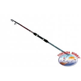 Caña de pescar bolentino Silstar tele boat 120 1,2 m aprox.35