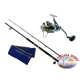 Canne Dip D Fish N Big Fish taille 2,40 m + moulinet ALCEDO mag III 8008