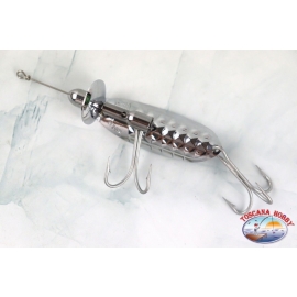Fishing spoon, Mickey Mouse MCA n. 1, Silver trolling sea bass/greenhouse / pike R. 523