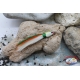 Appât de pêche à la traîne: tête d'anchois avec plume de 7,5 cm