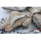 Appât de pêche à la traîne: tête d'anchois avec plume de 7,5 cm