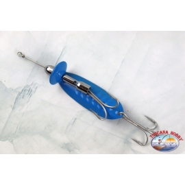 Cuchara de pesca, Mickey Mouse MCA No. 1, SK azul lubina de arrastre azul / invernadero / lucio R. 524