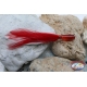 Leurres de pêche à la traîne 12cm-tête de saut en forme de plume