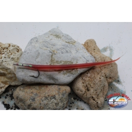 Craft bait 20cm with coral steel hook cod.74005 Mustad sz.2/0 R. 757