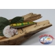 Charla artificial de Luresalk el perro Viper 8cm-5,8 gr Col flotante con rayas de oro FC.V418