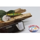 Charla artificial de Luresalk el perro Viper 8cm-5,8 gr Col flotante con rayas de oro FC.V418