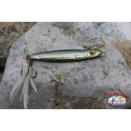 Esca metallica JIG Yo-Zuri 18gr 7cm con ancoretta piumata