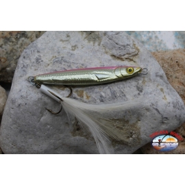 Esca metallica JIG Yo-Zuri 30gr 8cm con ancoretta piumata