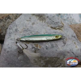 Esca metallica JIG Yo-Zuri 18gr 7cm con ancoretta piumata CB522