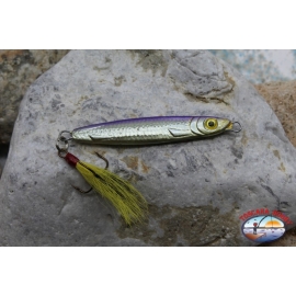 Esca metallica JIG Yo-Zuri 18gr 7cm con ancoretta piumata