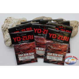 Fishing lines from bolentino bol-Zuri 9 sachets of 3 hooks LT. 24