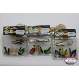 Kit Shad Panther Martin 3 confezioni colori assortiti LT.131