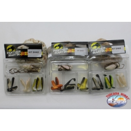 Kit Shad Panther Martin 3 confezioni colori assortiti LT.135