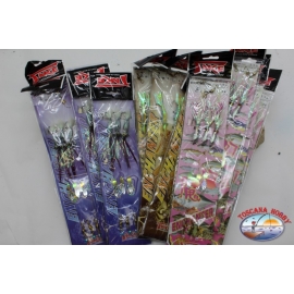 Señuelos artesanales para anzuelo de arrastre 2 vigas 0.45 reposabrazos 0.35-11 conf 1