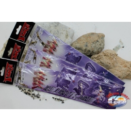 Señuelos artesanales para anzuelo de arrastre 8 vigas 0.35 reposabrazos 0.25-3 conf