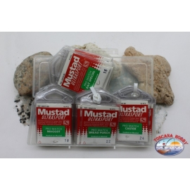 Ami da pesca Mustad - 40 pz Size assortite LT.116