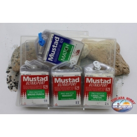 Ami da pesca Mustad - 40 pz Size assortite