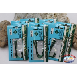 Ami da pesca Duel size 4/0 con occhiello 10 bustine da 4 pezzi-1