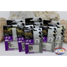 Ami da pesca Duel size 2 con paletta 10 bustine da 12 pezzi K.555