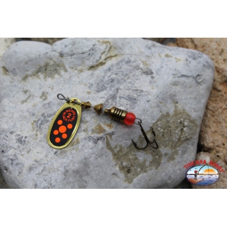 Löffel Angeln Rotary mit Anker Mepps Comet 2 Vintage 4 gr Gold