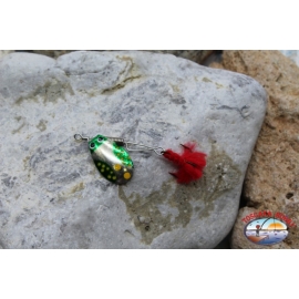 Cuchara de Pesca Giratoria Escarabajo Pantera Martin Vintage 2 gr