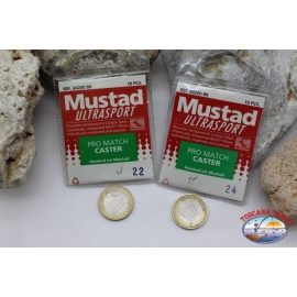 Hameçons Mustad - 100 pièces Taille Assortie 22/24-aperçu