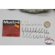 Anzuelos de pesca Mustad Amiater de sal Gran oferta tamaño 8-30 conf de 25 piezas