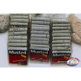 Anzuelos de pesca Mustad Amiater de sal Gran oferta tamaño 9-30 conf de 25 piezas