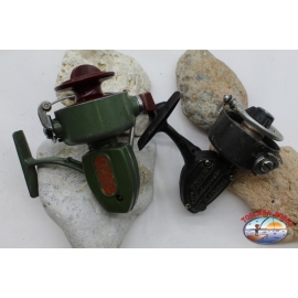 Used Assorted Vintage 2 Pieces Fishing Reels
