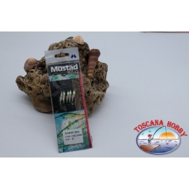 Sabiki Mustad holographic wire 0,30 length 135cm 5 ami mis.7 FC.A98