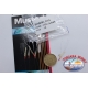 Sabiki Mustad with fish skin wire 0,30 length 135cm 5 ami mis.12 FC.A108