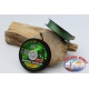 Spule strecke FTK 150m - 0,12 mm Col. grün FC.F2