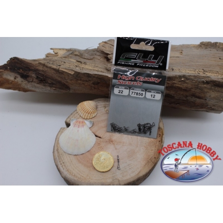 Girella con Moschettone Pesca Fly serie 77850 sz. 22