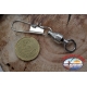 1 Beutel 2 stk. der karabiner Mustad-serie 77557 sz.8 FC.G129