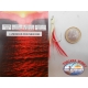 Sabiki Red Yo-zuri wire 0,60 length 90cm 3 ami mis.3/0 FC.A135